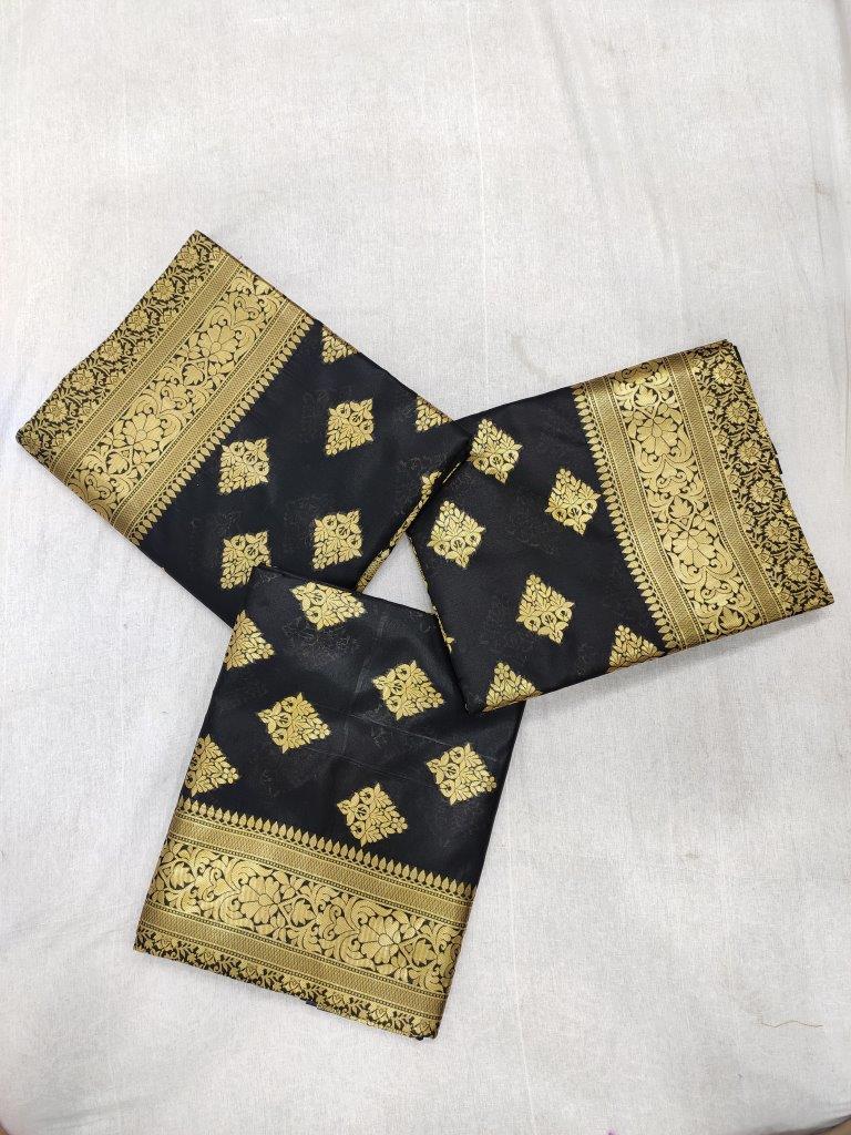 Cotton Silk Jacquard Work Saree