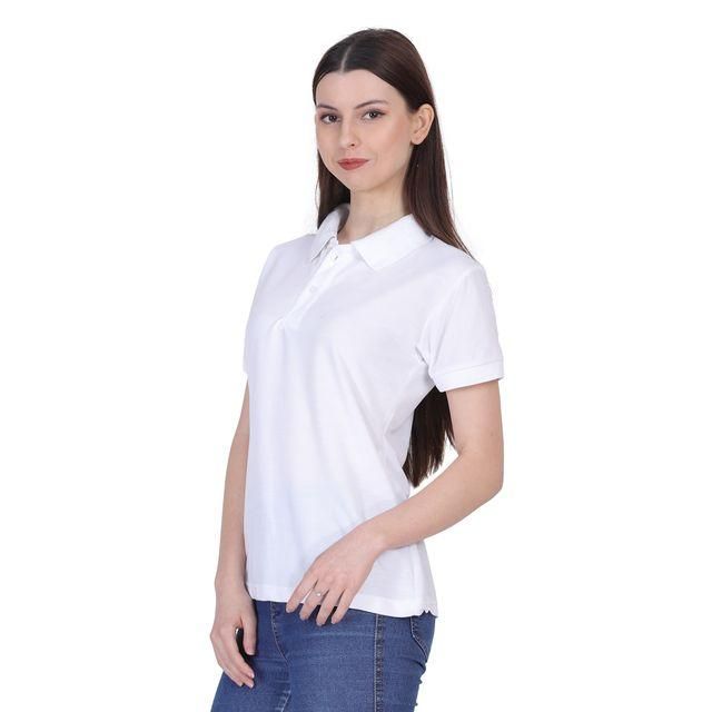 Unisex White Cotton T-shirt