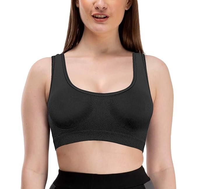 Women's Black Air Bra