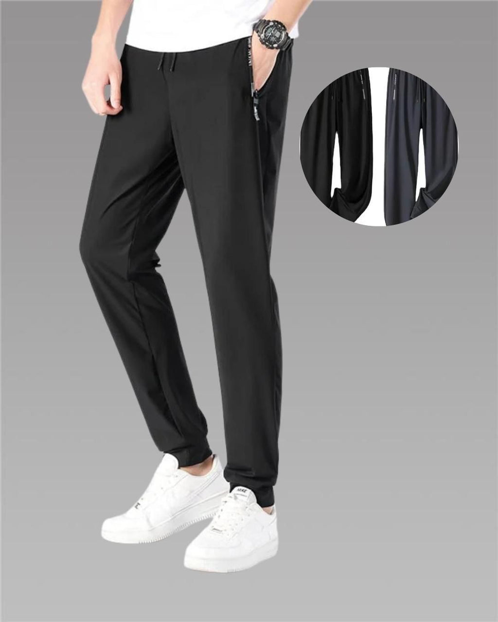 Women's Solid Lycra Track Pant