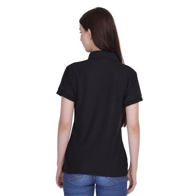 Unisex Black Cotton T-shirt
