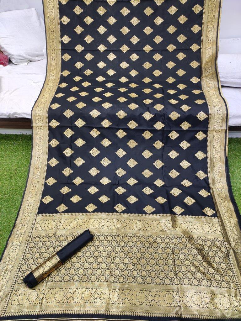 Cotton Silk Jacquard Work Saree