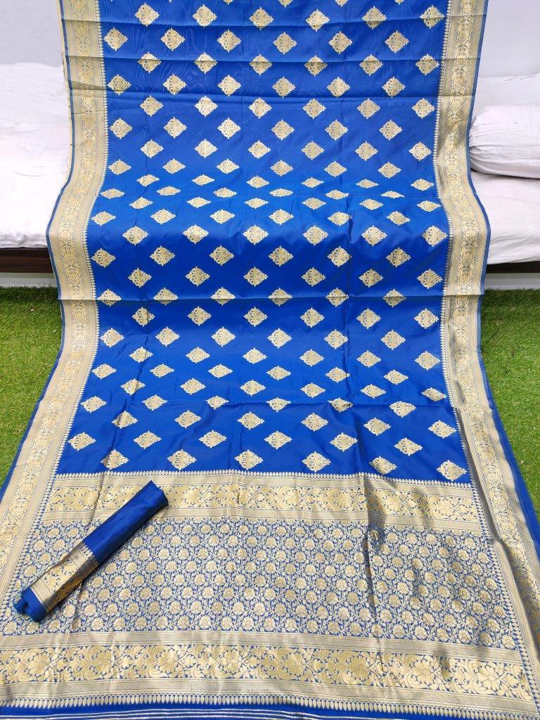 Cotton Silk Jacquard Work Saree